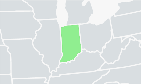 Indiana Light Green